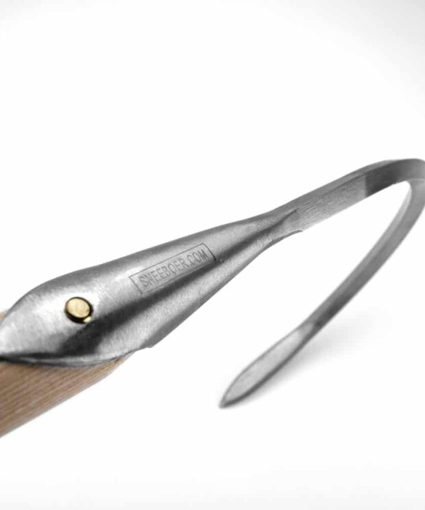 Sneeboer Dutch forged garden hand tool with wooden handle