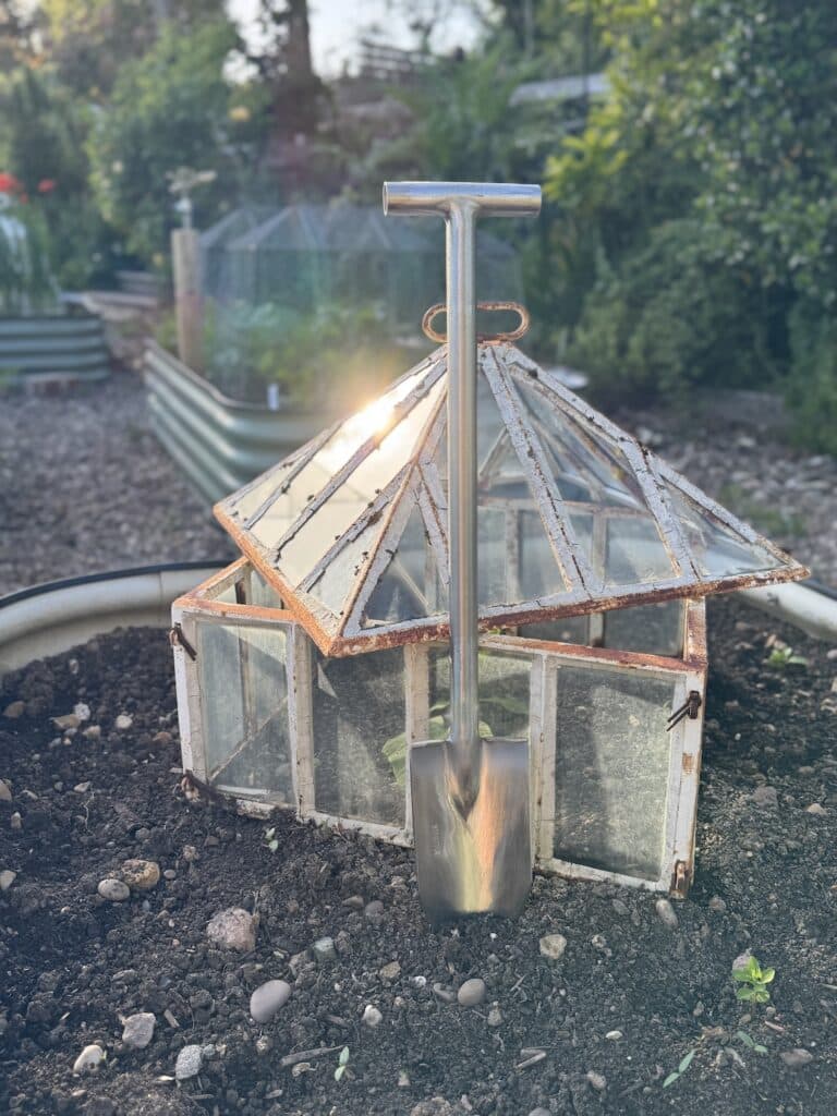 Sneeboer premium Dutch hand garden tools displayed on wooden surface